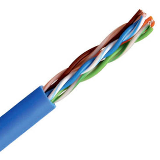  Vertical Cable CAT6A UV Rated Outdoor Bulk Cable 1,000ft. -  Black : Electronics