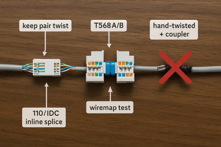 Can You Splice Cat 5 Cable?